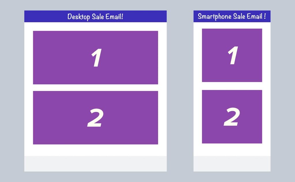 A single-column layout as it appears on desktop and mobile.