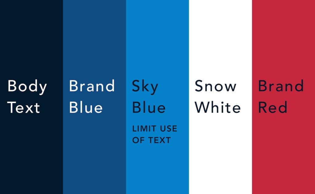 Brand identity colors need to be accessible.