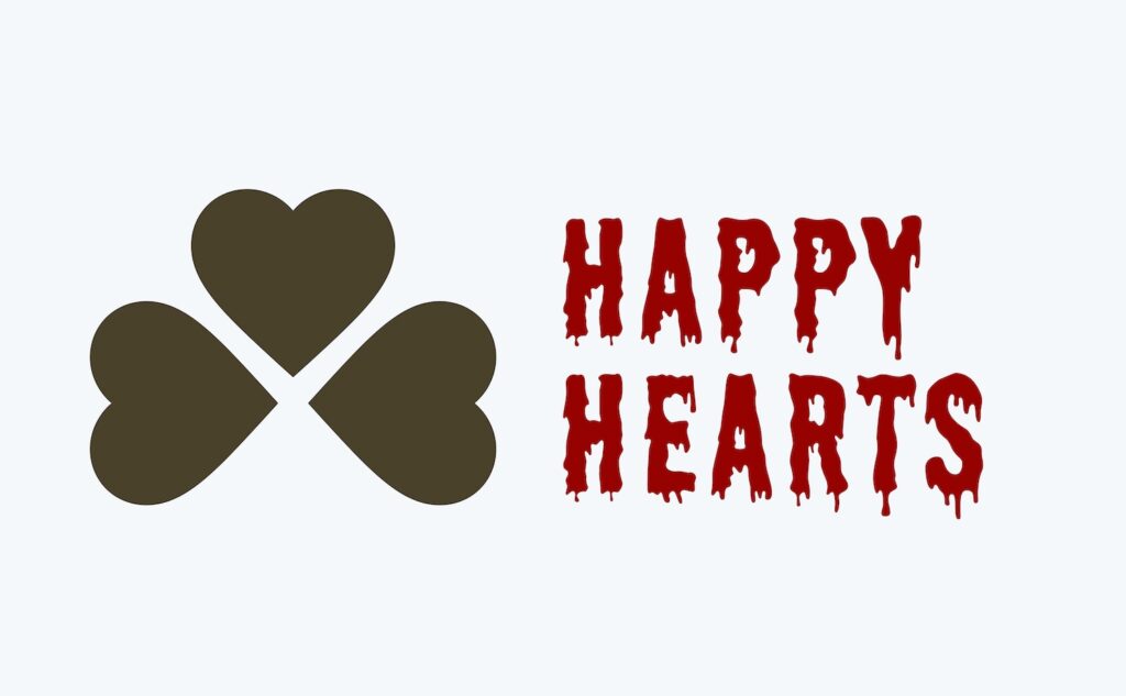 A font that looks like dripping blood.